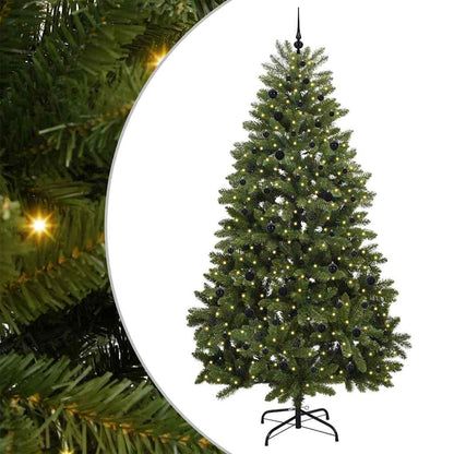 Albero di Natale artificiale Verde 270 cm PVC e Metallo | homemem39