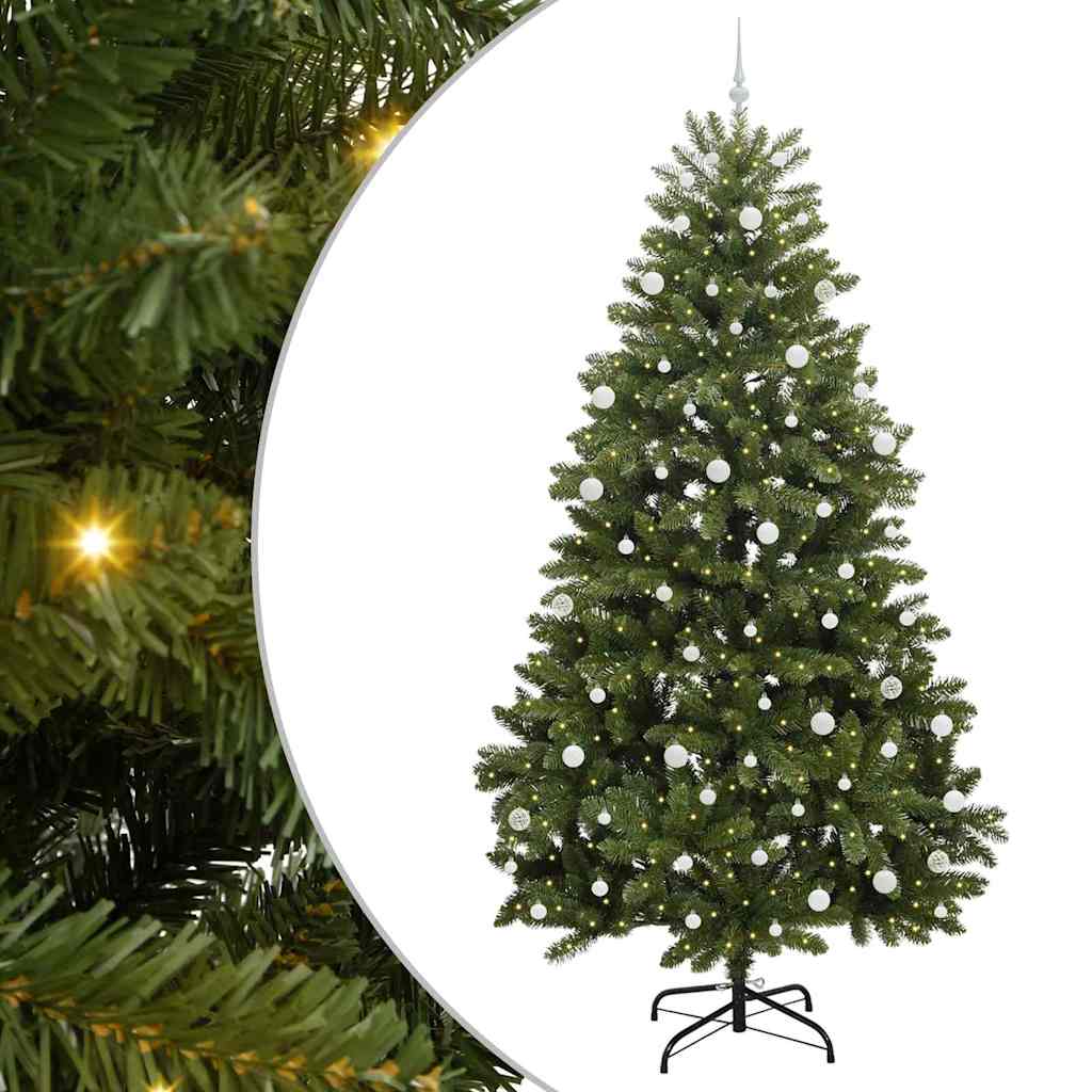 Albero di Natale artificiale Verde 270 cm PVC e Metallo | homemem39