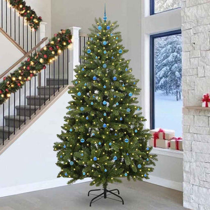 Albero di Natale Artificiale con Rami Pieghevoli 300 cm 300 LED