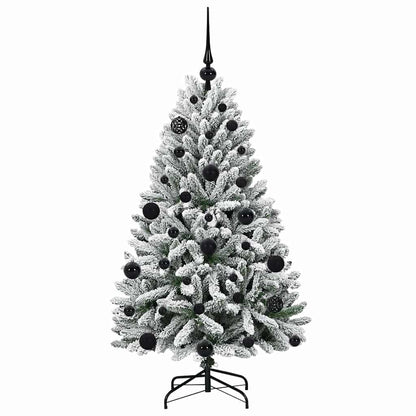 Albero di Natale artificiale con 150 LED Verde e Bianco 120 cm