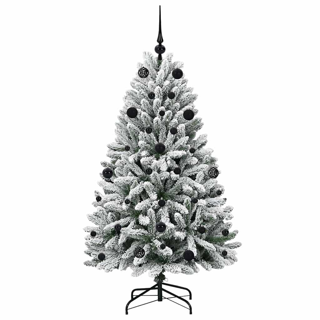 Albero di Natale artificiale con 150 LED Verde e Bianco 150 cm