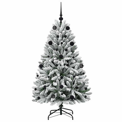 Albero di Natale artificiale con 150 LED Verde e Bianco 150 cm