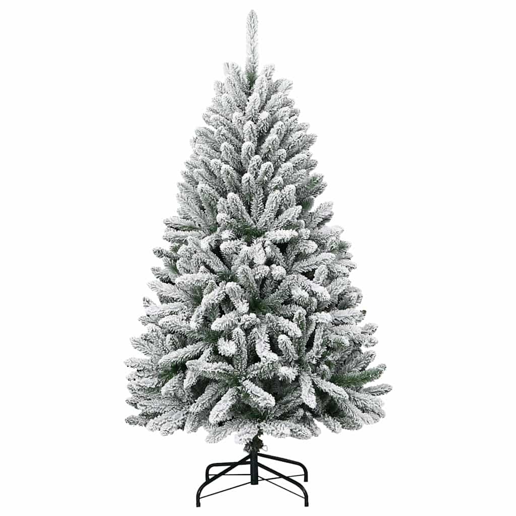 Albero di Natale artificiale con 150 LED Verde e Bianco 150 cm
