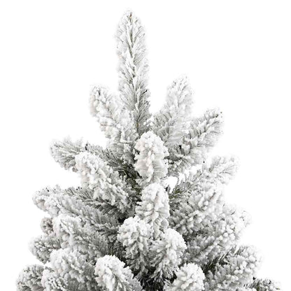 Albero di Natale artificiale con 300 LED Verde e Bianco 210 cm | homemem39