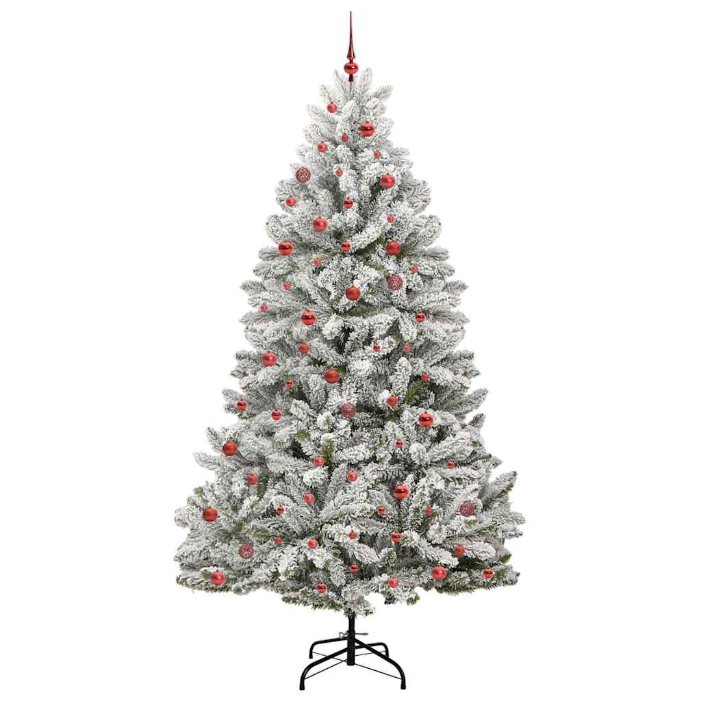 Albero di Natale artificiale con 300 LED Verde e Bianco 270 cm