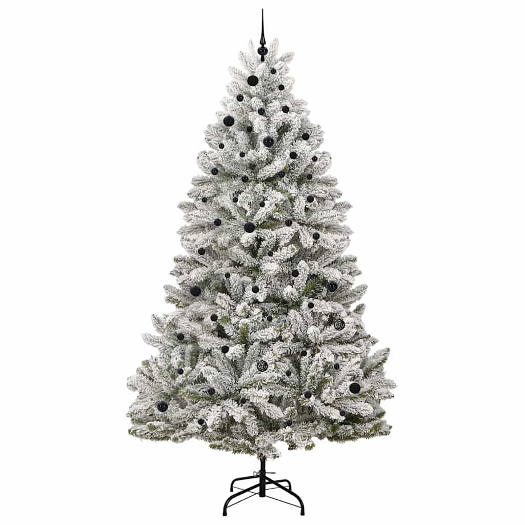 Albero di Natale artificiale con 300 LED Verde e Bianco 270 cm