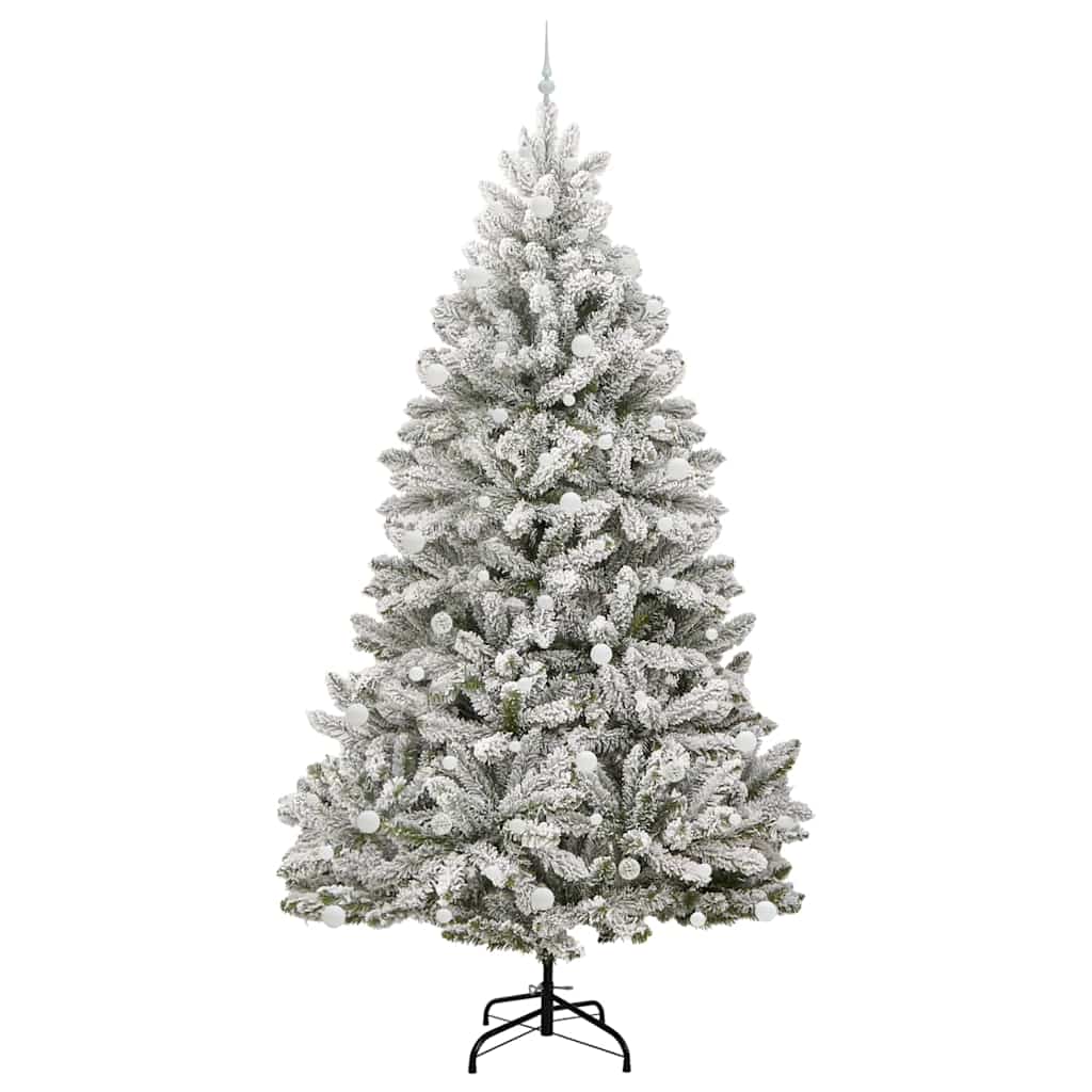 Albero di Natale artificiale con 300 LED Verde e Bianco 270 cm
