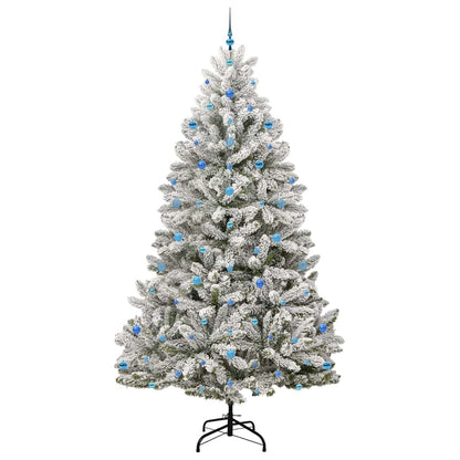 Albero di Natale artificiale con 300 LED Verde e Bianco 270 cm