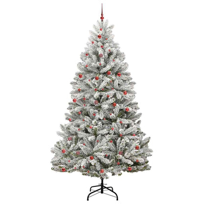 Albero di Natale artificiale con 300 LED Verde e Bianco 300 cm | homemem39