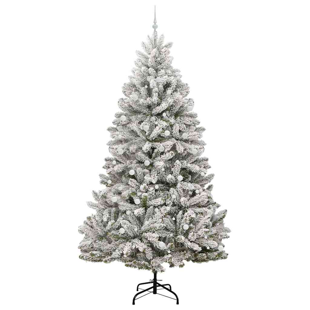 Albero di Natale artificiale con 300 LED Verde e Bianco 300 cm | homemem39