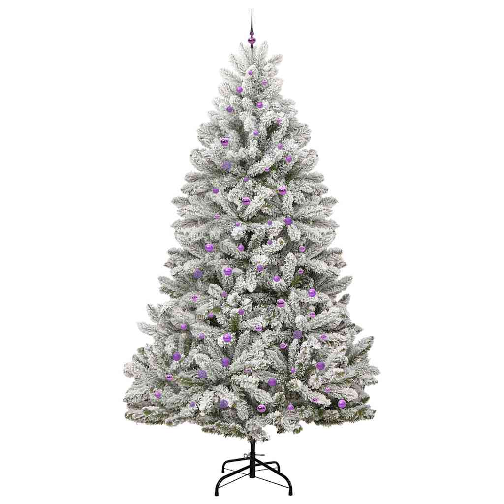 Albero di Natale artificiale con 300 LED Verde e Bianco 300 cm | homemem39