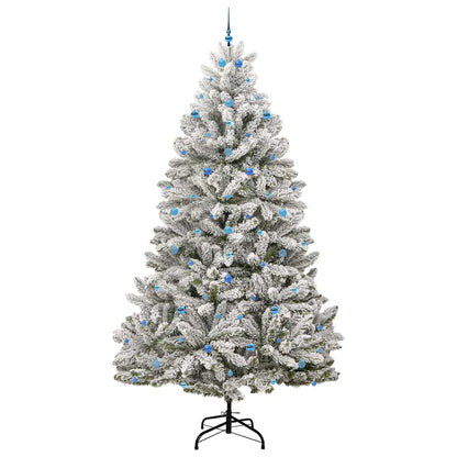 Albero di Natale artificiale con 300 LED Verde e Bianco 300 cm | homemem39