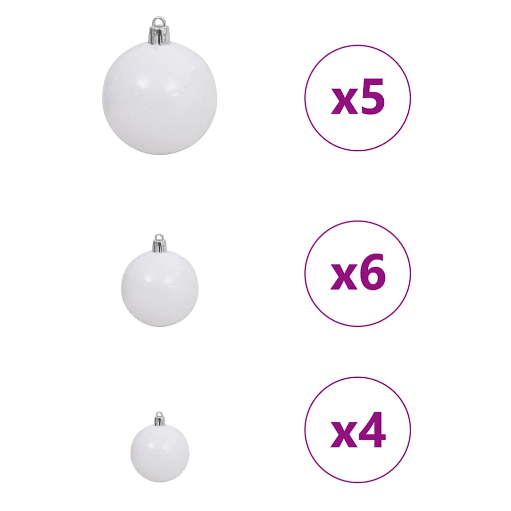 Albero di Natale artificiale con 150 LED Verde 120 cm | homemem39