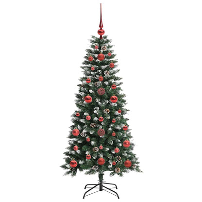 Albero di Natale artificiale con 150 LED Verde 120 cm