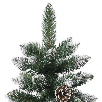 Albero di Natale artificiale con 150 LED Verde 120 cm