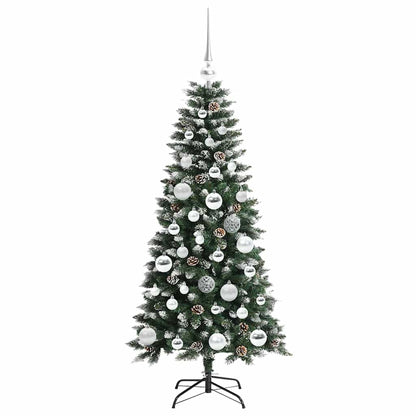 Albero di Natale artificiale con 150 LED Verde 120 cm