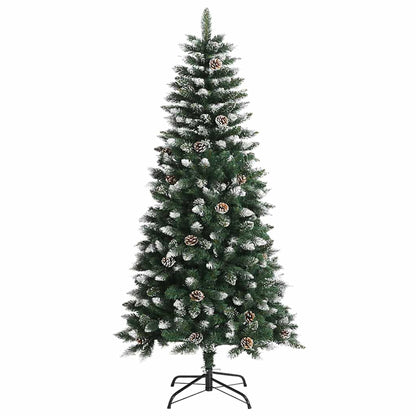 Albero di Natale artificiale con 150 LED Verde 120 cm | homemem39