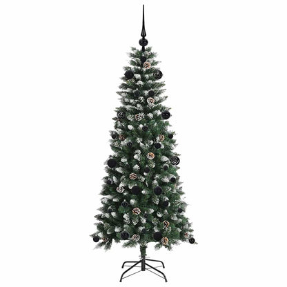 Albero di Natale artificiale con 150 LED Verde 150 cm