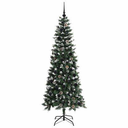 Albero di Natale artificiale con 300 LED Verde 210 cm
