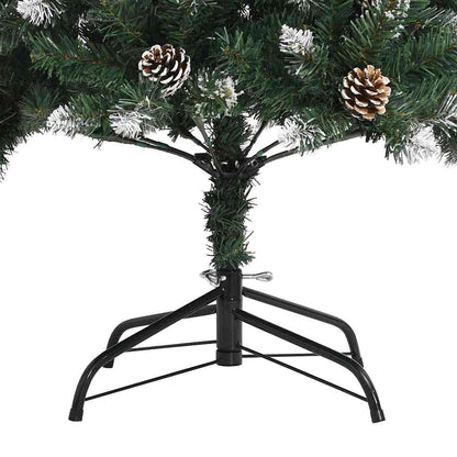 Albero di Natale artificiale con 300 LED Verde 210 cm | homemem39