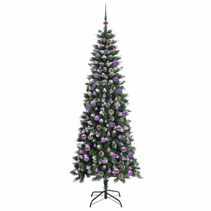 Albero di Natale artificiale con 300 LED Verde 210 cm