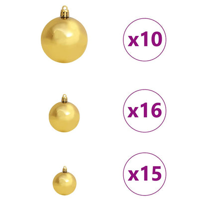 Albero di Natale artificiale Verde 240 cm | homemem39