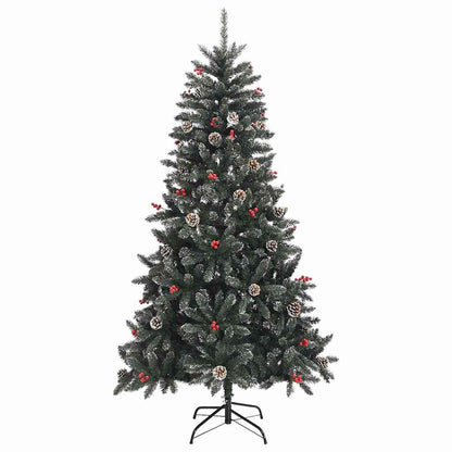 Albero di Natale artificiale con 300 LED Verde 180 cm