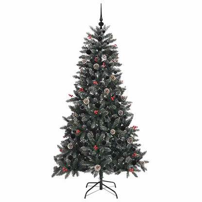 Albero di Natale artificiale con 300 LED Verde 180 cm
