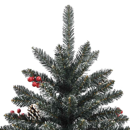 Albero di Natale artificiale con 300 LED Verde 180 cm