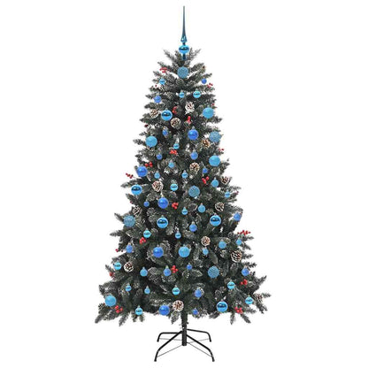 Albero di Natale artificiale con 300 LED Verde 180 cm