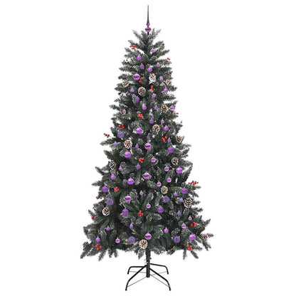 Albero di Natale artificiale con 300 LED Verde 240 cm