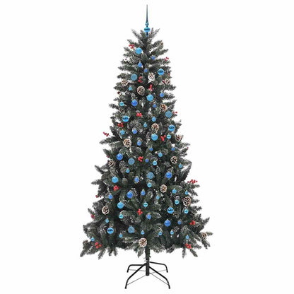 Albero di Natale artificiale con 300 LED Verde 240 cm