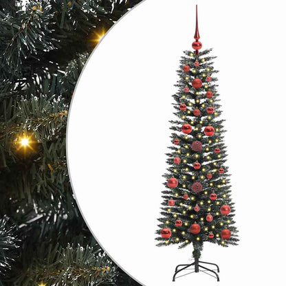 Albero di Natale artificiale con 150 LED Verde 120 cm