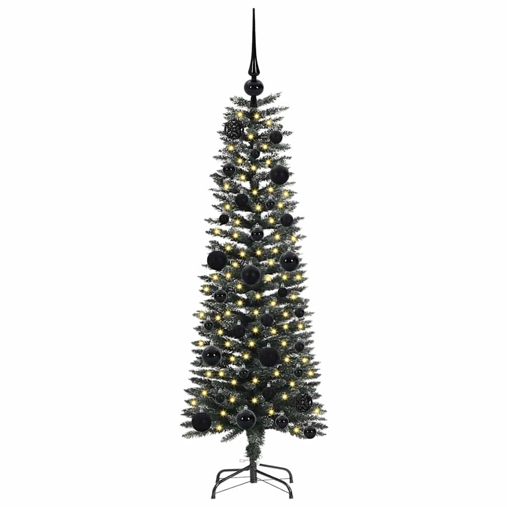 Albero di Natale artificiale con 150 LED Verde 120 cm