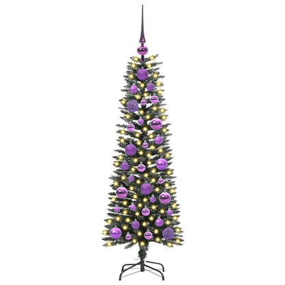 Albero di Natale artificiale con 150 LED Verde 120 cm