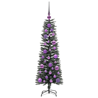 Albero di Natale artificiale con 150 LED Verde 120 cm