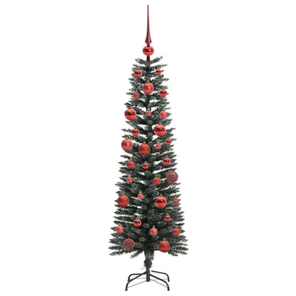 Albero di Natale artificiale con 150 LED Verde 150 cm