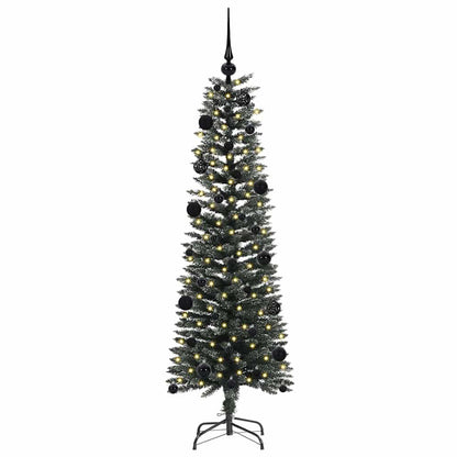 Albero di Natale artificiale con 150 LED Verde 150 cm
