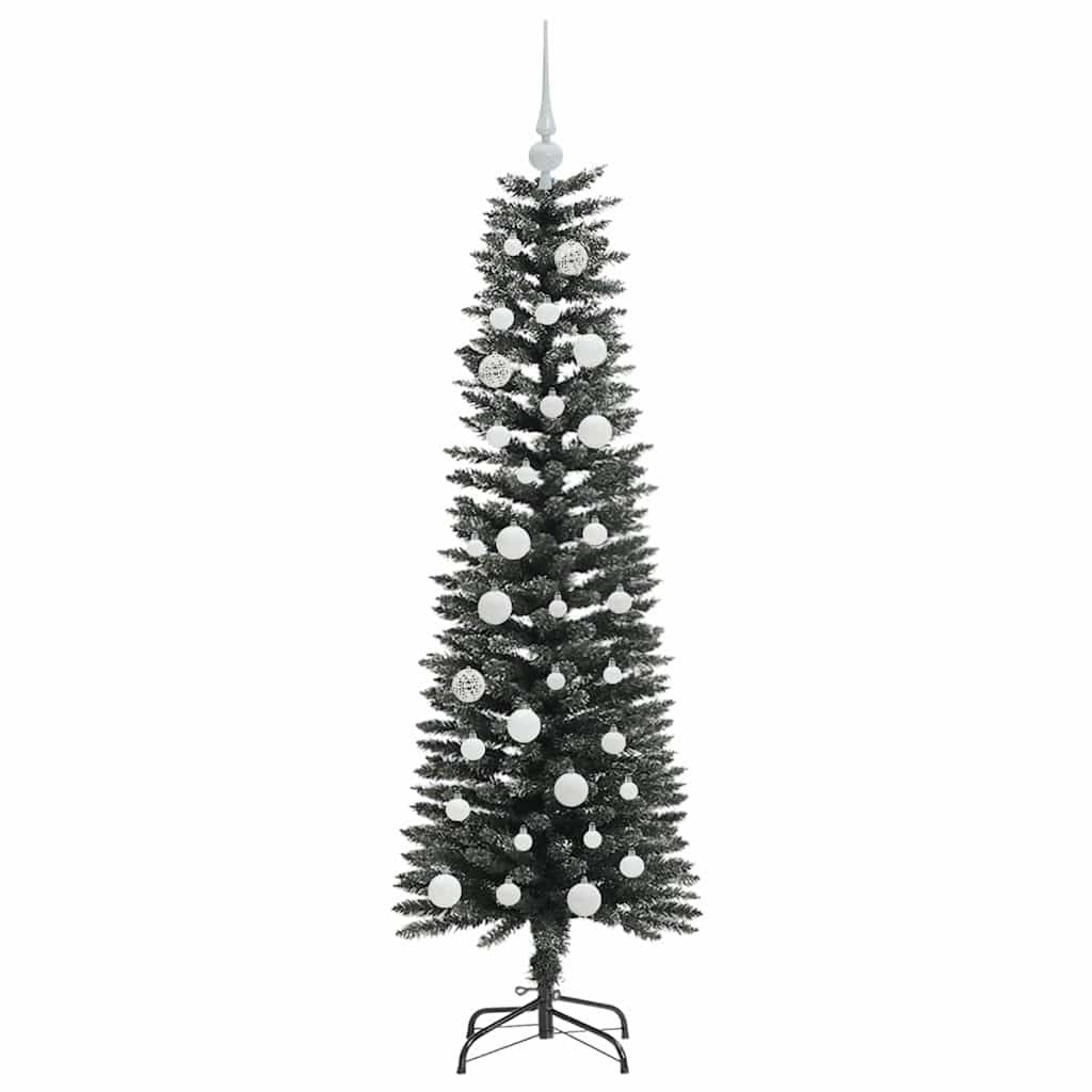 Albero di Natale artificiale con 150 LED Verde 150 cm
