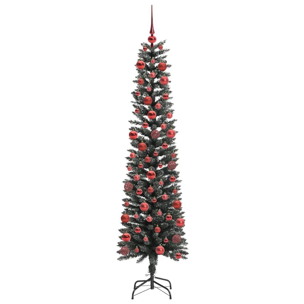 Albero di Natale artificiale con 300 LED Verde 180 cm