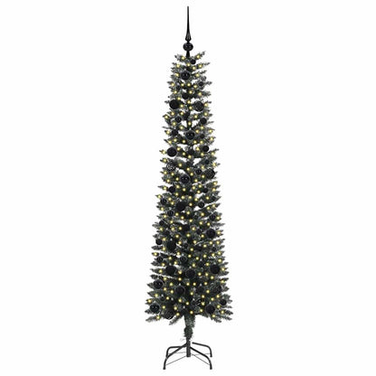 Albero di Natale artificiale con 300 LED Verde 180 cm
