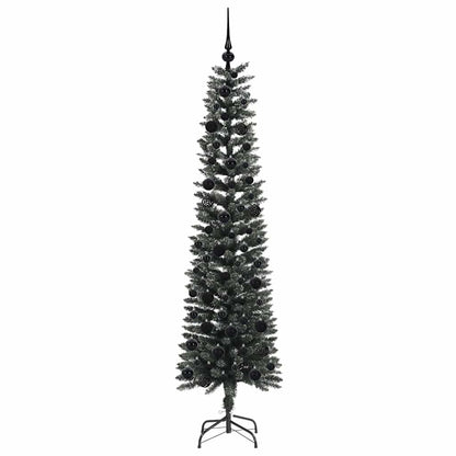 Albero di Natale artificiale con 300 LED Verde 180 cm