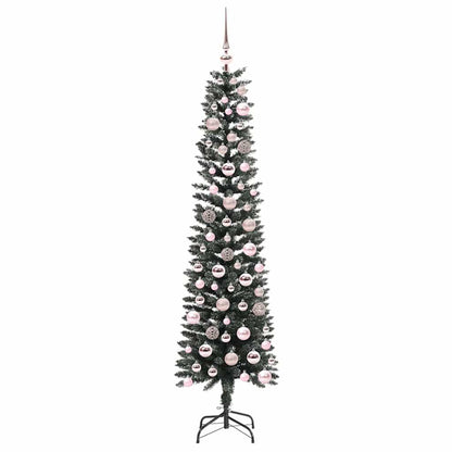 Albero di Natale artificiale con 300 LED Verde 180 cm