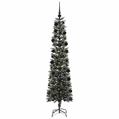 Albero di Natale artificiale con 300 LED Verde 210 cm