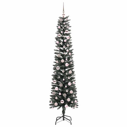 Albero di Natale artificiale con 300 LED Verde 210 cm