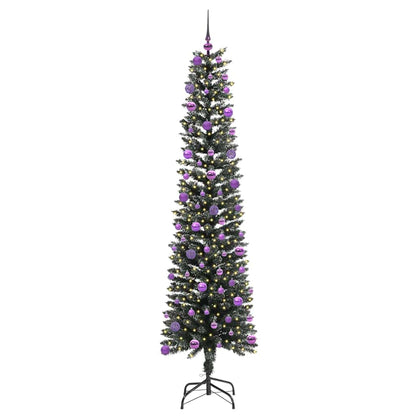 Albero di Natale artificiale con 300 LED Verde 210 cm