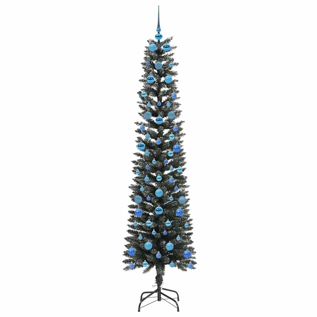 Albero di Natale artificiale con 300 LED Verde 210 cm