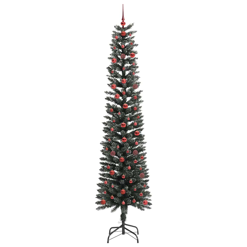 Albero di Natale artificiale con 300 LED Verde 240 cm