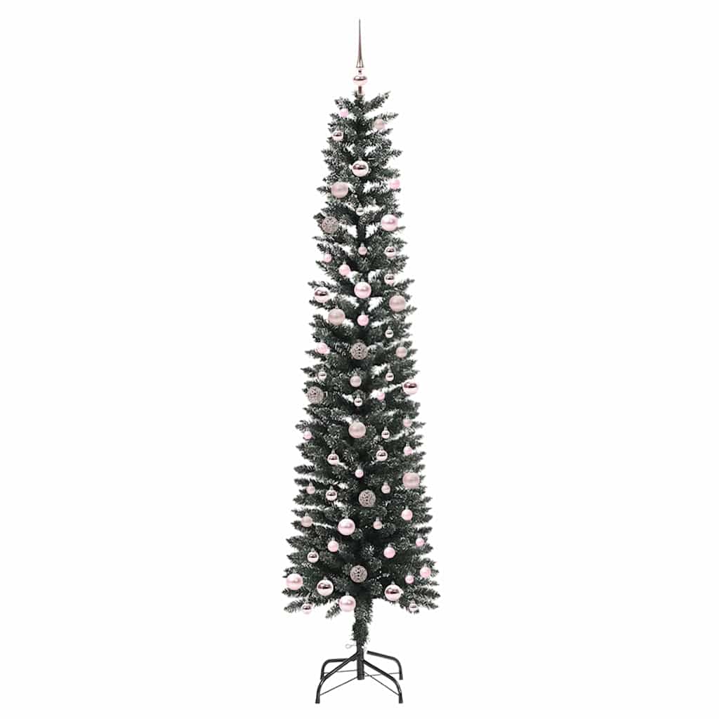 Albero di Natale artificiale con 300 LED Verde 240 cm