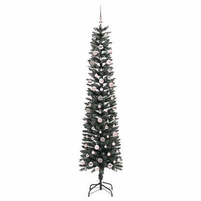 Albero di Natale artificiale con 300 LED Verde 240 cm